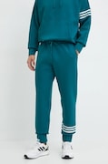 adidas Originals melegítőnadrág Neuclassics C Pant zöld, nyomott mintás, JF9152