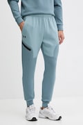 Under Armour spodnie dresowe Unstoppable Fleece kolor turkusowy gładkie 1389353
