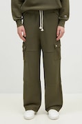 Champion joggers Cargo Pants green color smooth 220710