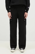 Champion joggers Cargo Pants black color smooth 220710