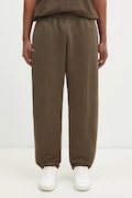 Pangaia pantaloni della tuta di cotone colore verde 10001759