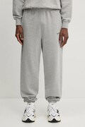 No Problemo spodnie dresowe bawełniane Mini Problemo Sweatpant kolor szary z nadrukiem NP30009.02