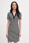 Tommy Hilfiger šaty bavlněné s elastanem Pruhované WW0WW42567
