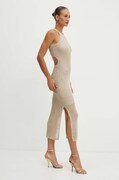 Сукня Guess LANA колір бежевий maxi облягаюча W4YK50 Z37G0
