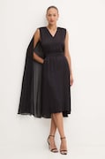Φόρεμα Karl Lagerfeld χρώμα: μαύρο, 245W1300