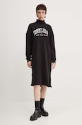 Tommy Jeans sukienka bawełniana kolor czarny mini oversize DW0DW19808
