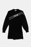 Pinko Up sukienka dziecięca kolor czarny mini prosta F4PIJGDR065