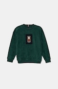 Tommy Hilfiger pulover copii culoarea verde, KB0KB09186