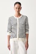 Tommy Hilfiger kardigan damski z bawełną beżowy WW0WW42370
