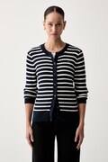 Tommy Hilfiger kardigan damski bawełniany granatowy WW0WW43329