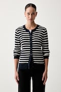Tommy Hilfiger kardigan damski bawełniany granatowy WW0WW43329