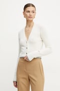 Вовняний кардиган Pinko колір бежевий легкий 104469 A277