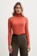 United Colors of Benetton gyapjú pulóver szürke, garbónyakú, 1002D2348
