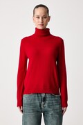 United Colors of Benetton golf damski wełniany czerwony 1002D2348
