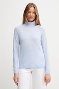 Pulover s dodatkom vune United Colors of Benetton lagane, s dolčevitom, 1035D2551