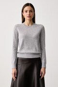 United Colors of Benetton sweter damski kaszmirowy szary 1033D107P