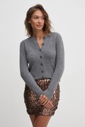 United Colors of Benetton kardigan wełniany kolor szary 103ME500L