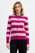 Volnena jopica United Colors of Benetton roza barva, 103ME5014