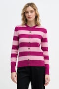 Volnena jopica United Colors of Benetton roza barva, 103ME5014