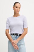 United Colors of Benetton sweter damski kolor fioletowy lekki 1002D10D2