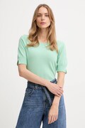United Colors of Benetton sweter damski kolor zielony lekki 1002D10D2
