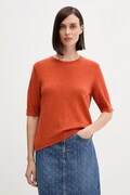 United Colors of Benetton sweter damski kolor pomarańczowy lekki 1002D10D2