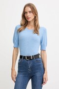United Colors of Benetton sweter damski kolor niebieski lekki 1002D10D2