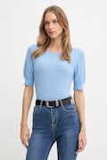 United Colors of Benetton sweter damski kolor niebieski lekki 1002D10D2