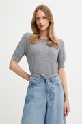 United Colors of Benetton sweter damski kolor szary lekki 1002D10D2