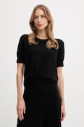 United Colors of Benetton sweter damski kolor czarny lekki 1002D10D2