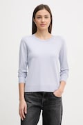Sisley sweter damski kolor fioletowy lekki 17Q3M100F
