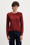 Sisley sweter damski kolor czerwony lekki 102HM100F