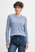 Tommy Hilfiger gyapjú pulóver könnyű, WW0WW43586