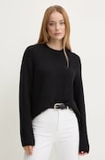 MICHAEL Michael Kors pulover de lana femei, culoarea negru, călduros, MF460YPF2G