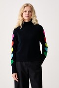 From Future sweter damski kaszmirowy granatowy WPM01306