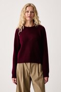 From Future sweter damski kaszmirowy bordowy WPR00005