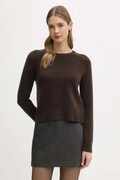 FROM FUTURE pulover de cașmir culoarea maro, WPR00005