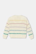 United Colors of Benetton sweter z domieszką wełny dziecięcy kolor beżowy lekki 1076Q106V