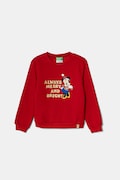 Дитяча кофта United Colors of Benetton x Disney колір червоний з принтом 3J73G10GO