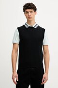 Μάλλινο γιλέκο United Colors of Benetton χρώμα: γκρι, 11AHU105Z