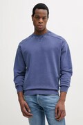 United Colors of Benetton felpa in cotone uomo colore blu 3P0VU1095