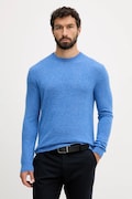 Вовняний светр United Colors of Benetton колір коричневий легкий 1002U1G34