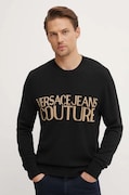 Versace Jeans Couture maglione in lana uomo colore nero  77GAFM01 CMH80