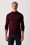 Joop! sweter męski wełniany bordowy 30032606