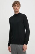 Joop! pulover de lana barbati, culoarea negru, light, 30032606