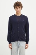 Polo Ralph Lauren kardigan wełniany RWS-Longsleeve kolor granatowy 710946144