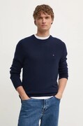 Светр Tommy Hilfiger чоловічий колір синій легкий MW0MW36535