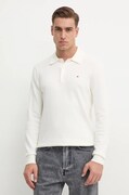Tommy Hilfiger pulover din amestec de casmir culoarea bej, light, MW0MW36519