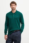 Πουλόβερ με μείγμα κασμίρ Tommy Hilfiger χρώμα: ναυτικό μπλε, MW0MW36519