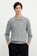 Pulover s dodatkom kašmira Tommy Hilfiger boja: tamno plava, lagane, MW0MW36519